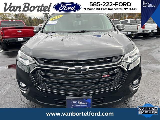 used 2021 Chevrolet Traverse car, priced at $27,490
