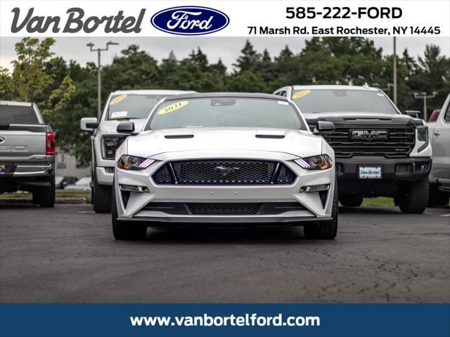 used 2021 Ford Mustang car, priced at $42,990