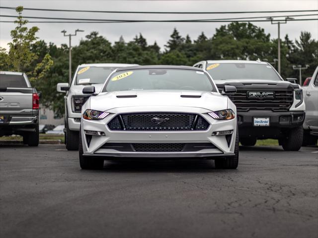used 2021 Ford Mustang car, priced at $42,990