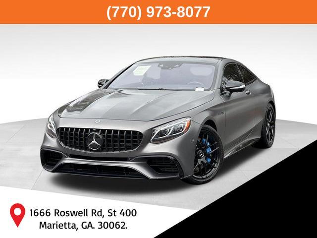 used 2018 Mercedes-Benz AMG S 63 car, priced at $84,997
