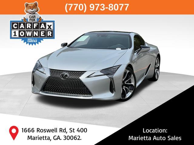 used 2021 Lexus LC 500 car, priced at $72,900