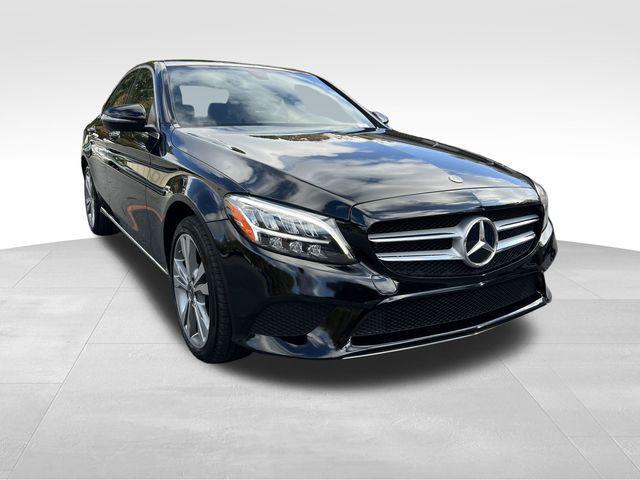 used 2019 Mercedes-Benz C-Class car, priced at $21,900