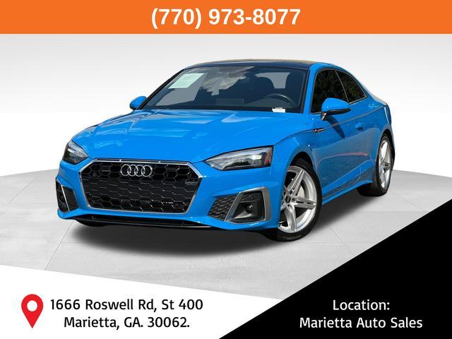 used 2022 Audi A5 car, priced at $26,900