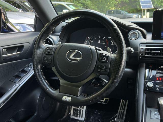 used 2021 Lexus IS 350 car, priced at $34,900