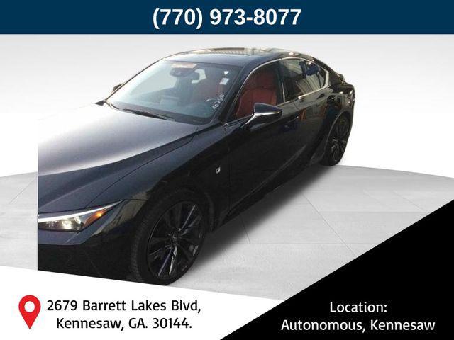 used 2023 Lexus IS 350 car, priced at $44,500