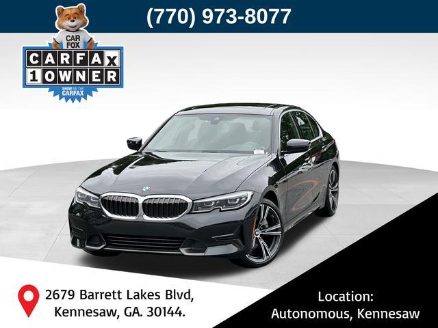 used 2020 BMW 330 car, priced at $21,900