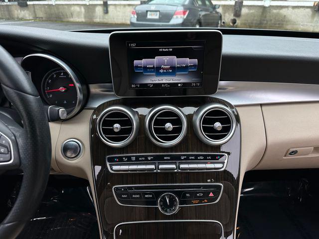 used 2018 Mercedes-Benz C-Class car, priced at $17,326