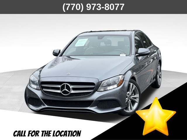 used 2018 Mercedes-Benz C-Class car, priced at $17,326