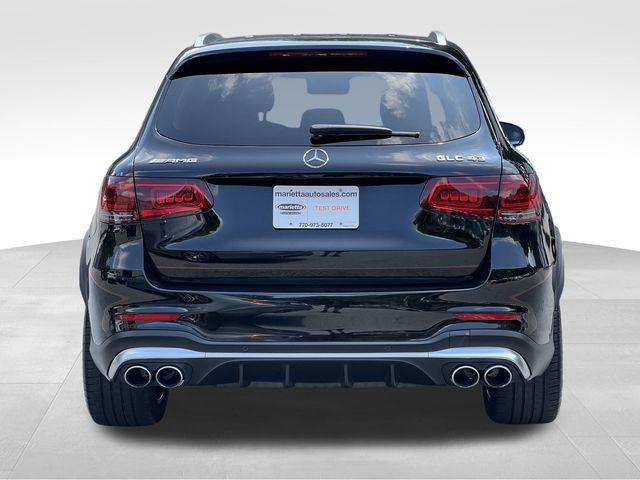 used 2021 Mercedes-Benz AMG GLC 43 car, priced at $40,428