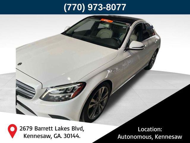 used 2020 Mercedes-Benz C-Class car, priced at $25,455