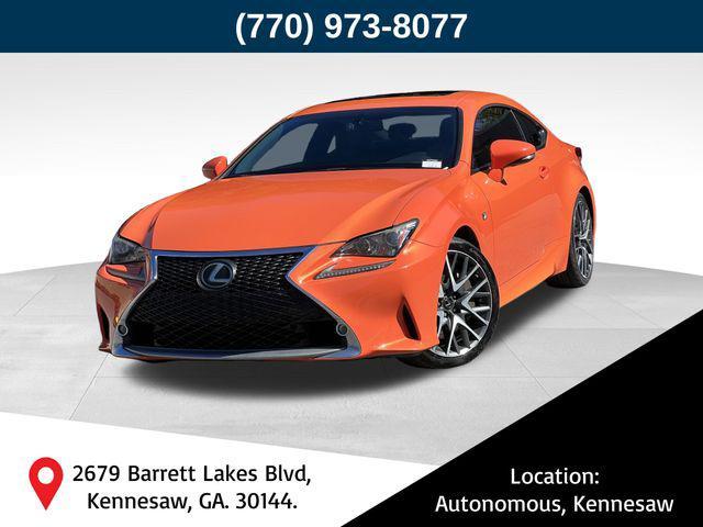 used 2015 Lexus RC 350 car, priced at $22,999