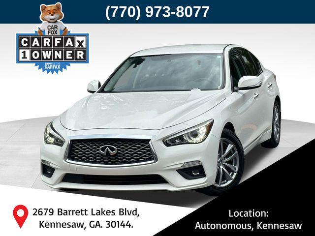 used 2021 INFINITI Q50 car, priced at $24,478