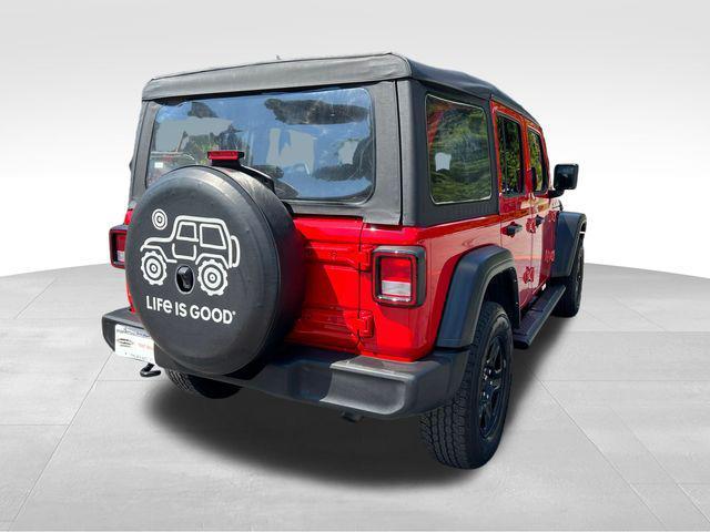 used 2021 Jeep Wrangler Unlimited car, priced at $26,500