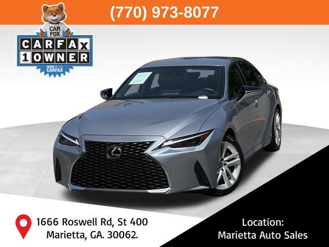 used 2021 Lexus IS 300 car, priced at $30,900