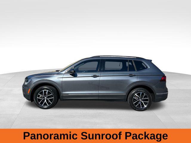 used 2021 Volkswagen Tiguan car, priced at $17,500