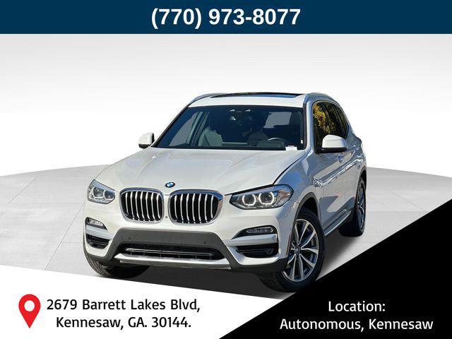 used 2019 BMW X3 car, priced at $19,800