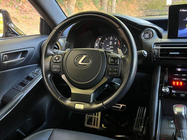 used 2022 Lexus IS 350 car, priced at $38,500