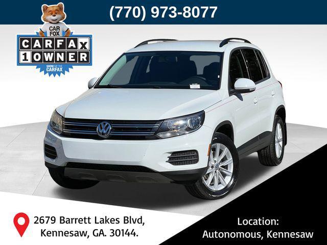 used 2017 Volkswagen Tiguan car, priced at $15,609