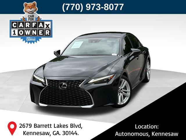 used 2021 Lexus IS 300 car, priced at $30,500