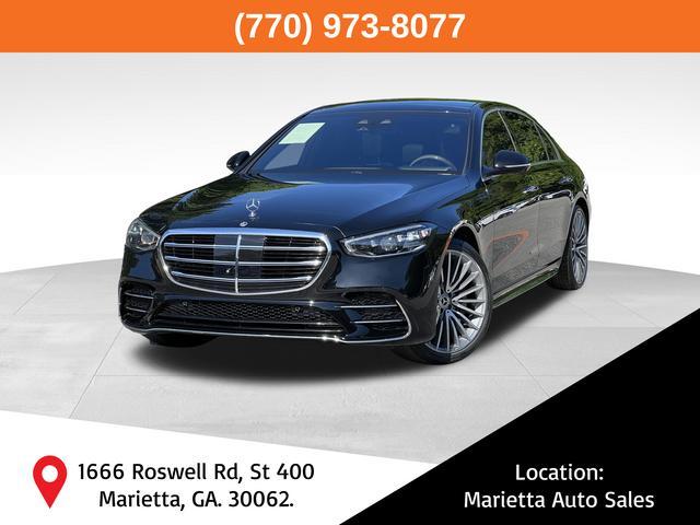 used 2022 Mercedes-Benz S-Class car, priced at $74,877