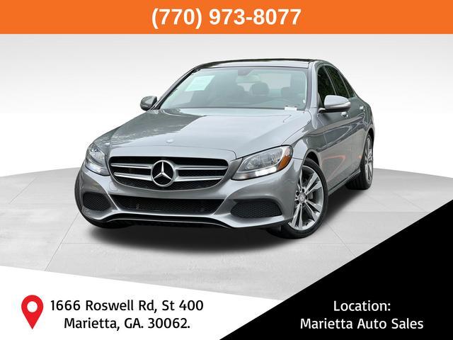 used 2015 Mercedes-Benz C-Class car, priced at $15,657