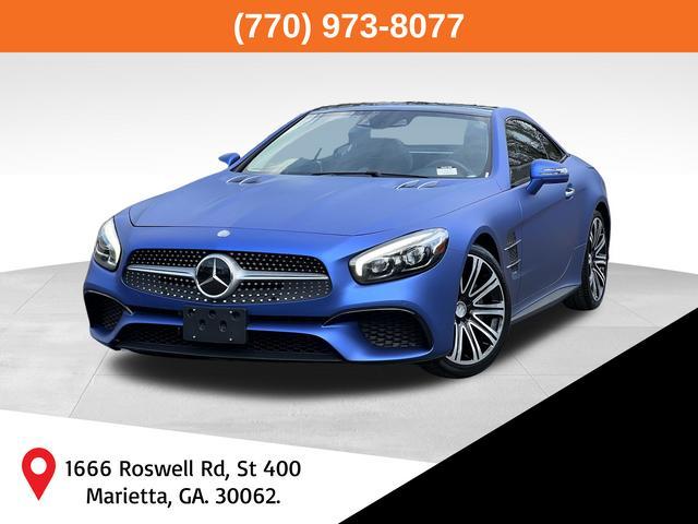 used 2017 Mercedes-Benz SL 450 car, priced at $41,997