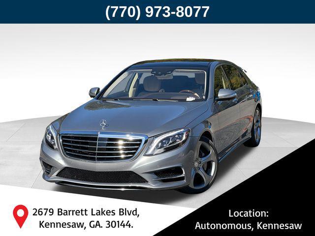 used 2015 Mercedes-Benz S-Class car, priced at $27,541