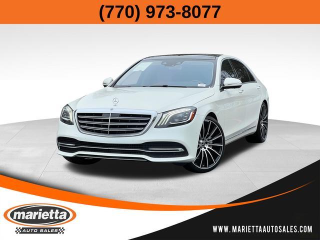 used 2018 Mercedes-Benz S-Class car, priced at $33,497