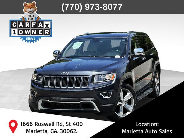 used 2016 Jeep Grand Cherokee car, priced at $17,484