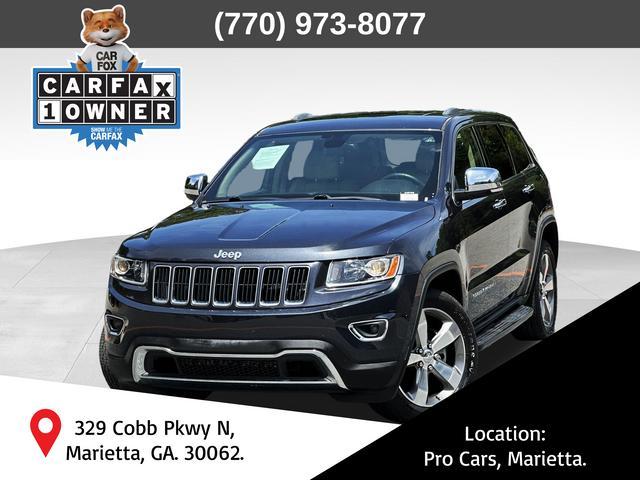 used 2016 Jeep Grand Cherokee car, priced at $17,999