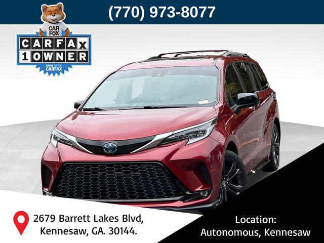 used 2021 Toyota Sienna car, priced at $37,999