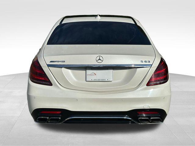 used 2018 Mercedes-Benz AMG S 63 car, priced at $52,900