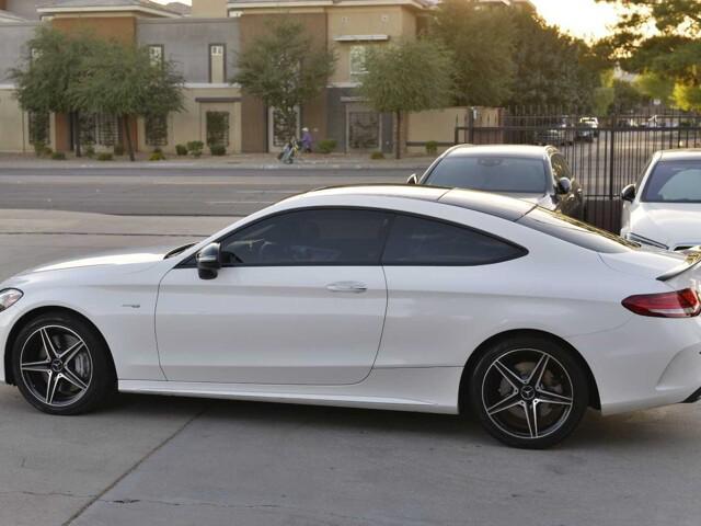 used 2018 Mercedes-Benz AMG C 43 car, priced at $42,888