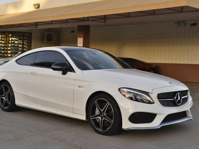 used 2018 Mercedes-Benz AMG C 43 car, priced at $42,888