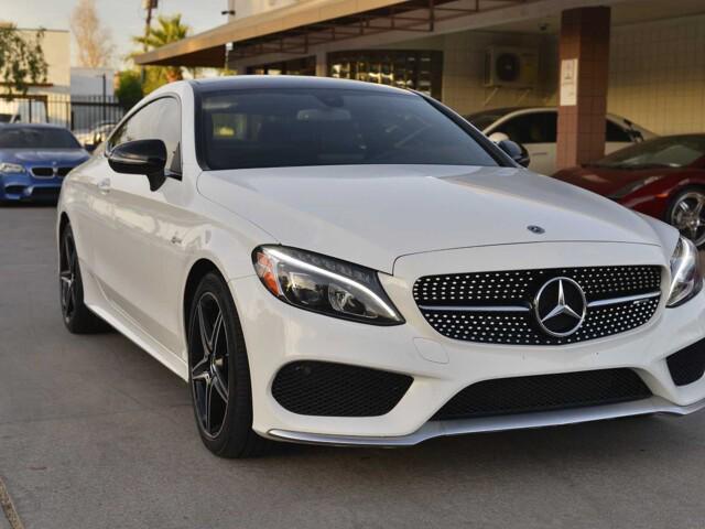 used 2018 Mercedes-Benz AMG C 43 car, priced at $42,888