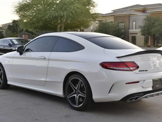 used 2018 Mercedes-Benz AMG C 43 car, priced at $42,888