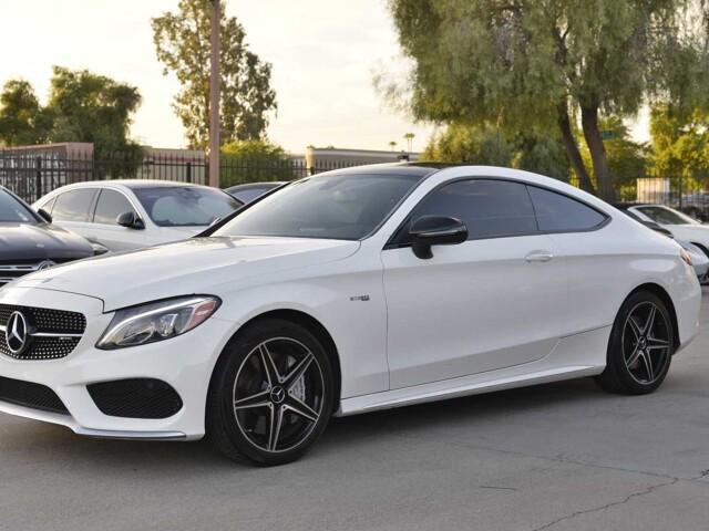 used 2018 Mercedes-Benz AMG C 43 car, priced at $42,888