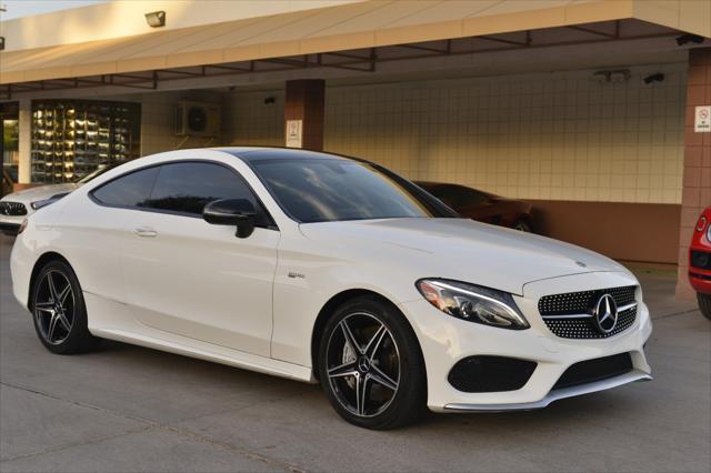 used 2018 Mercedes-Benz AMG C 43 car, priced at $37,888