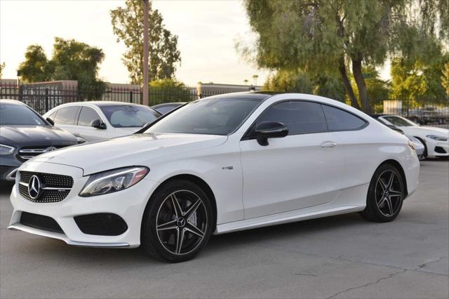 used 2018 Mercedes-Benz AMG C 43 car, priced at $39,888