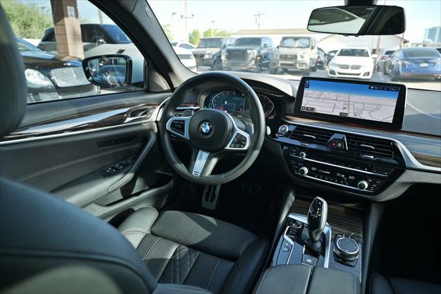 used 2021 BMW 530 car, priced at $34,500
