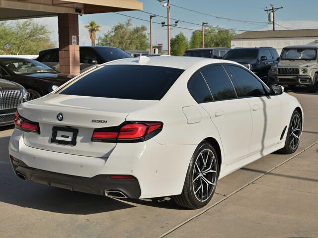 used 2021 BMW 530 car, priced at $34,500