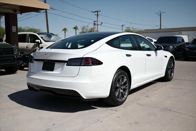 used 2022 Tesla Model S car, priced at $48,888
