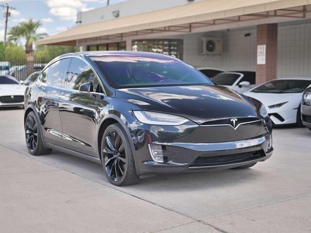 used 2018 Tesla Model X car, priced at $33,555