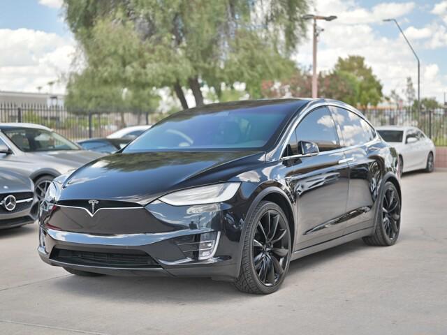 used 2018 Tesla Model X car, priced at $33,555