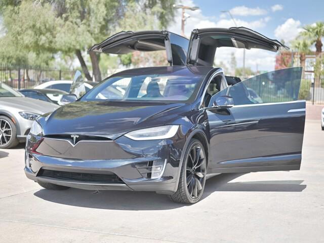 used 2018 Tesla Model X car, priced at $33,555