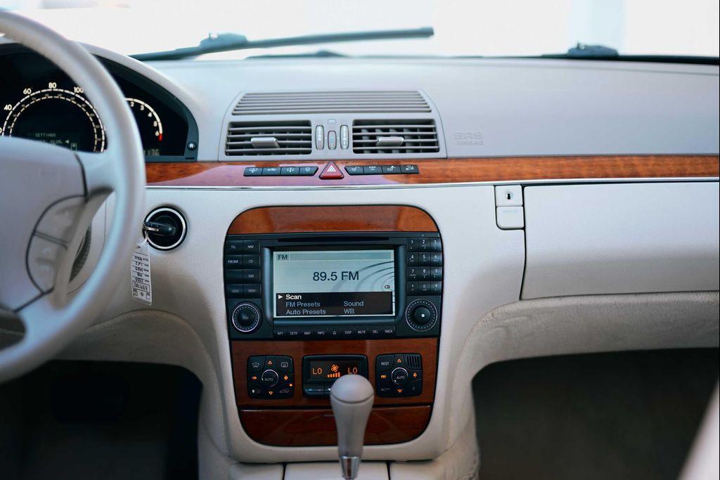 used 2003 Mercedes-Benz S-Class car, priced at $13,888