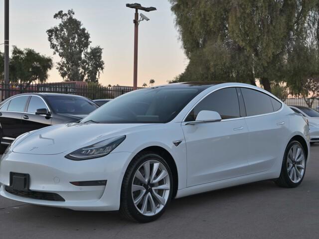 used 2018 Tesla Model 3 car, priced at $22,888