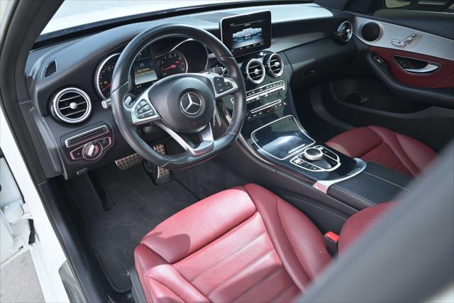 used 2018 Mercedes-Benz C-Class car, priced at $24,888