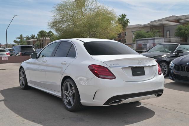used 2018 Mercedes-Benz C-Class car, priced at $24,888