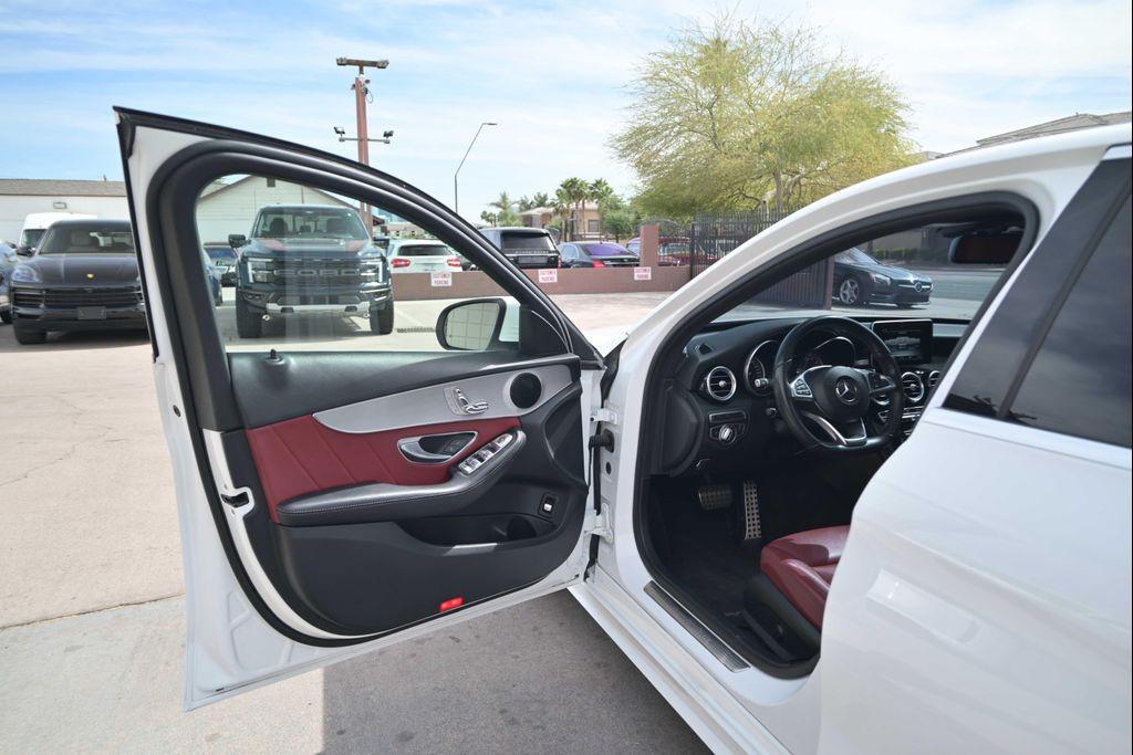 used 2018 Mercedes-Benz C-Class car, priced at $22,888